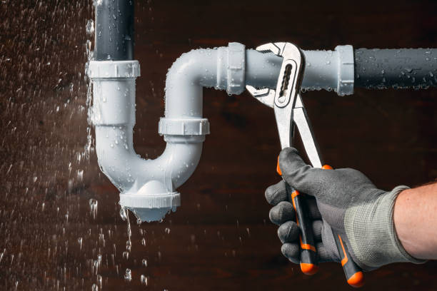 Professional Drain Cleaning technician working in Bayonne, NJ